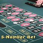five number bet roulette